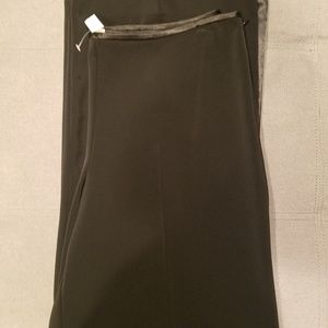 Black palazzo pants NWT